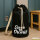 Seesack Save the Planet Schriftzug 20 Liter Rucksack Black