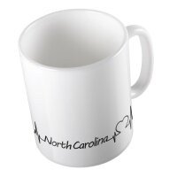 Kaffeetasse North Carolina Weiß 330ml