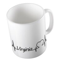Kaffeetasse Virginia Weiß 330ml