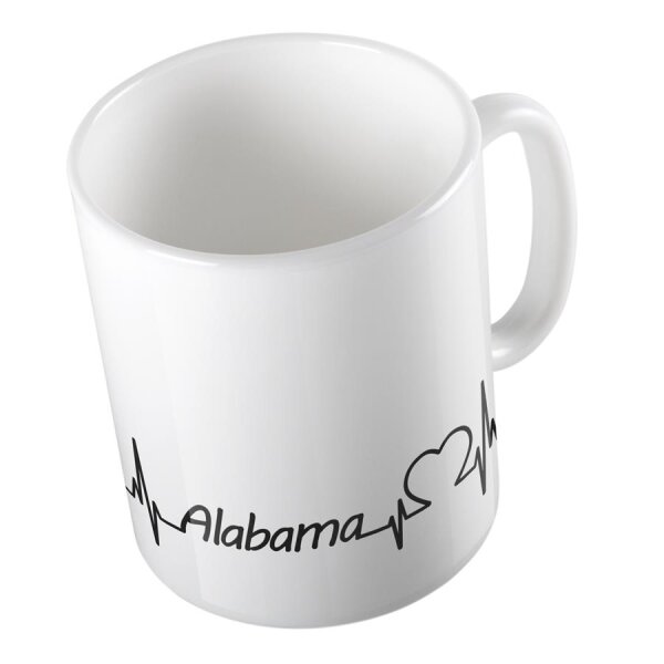 Kaffeetasse Alabama Weiß 330ml