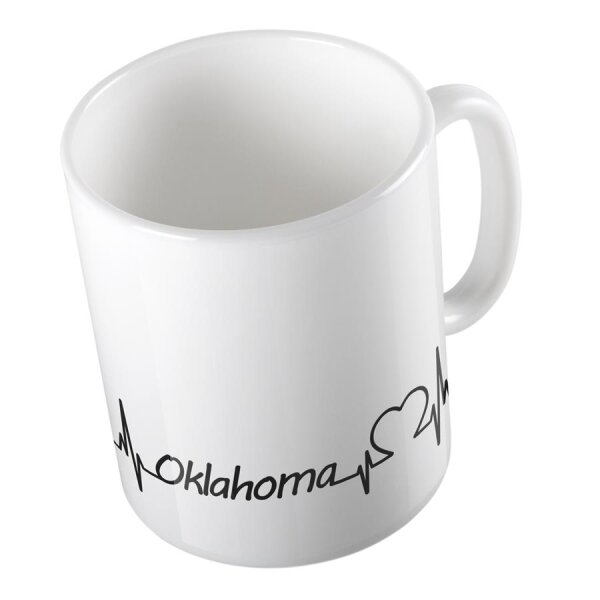 Kaffeetasse Oklahoma Weiß 330ml