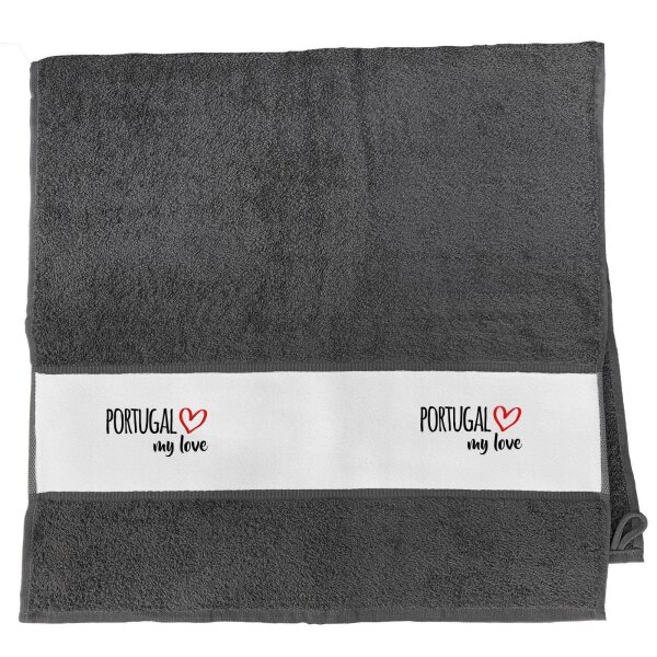 Handtuch Portugal my love 50x100cm