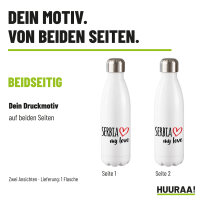 Trinkflasche Serbia my love, 500 ml