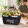 Einkaufskorb Croatia my love in Black, faltbar, 20 Liter