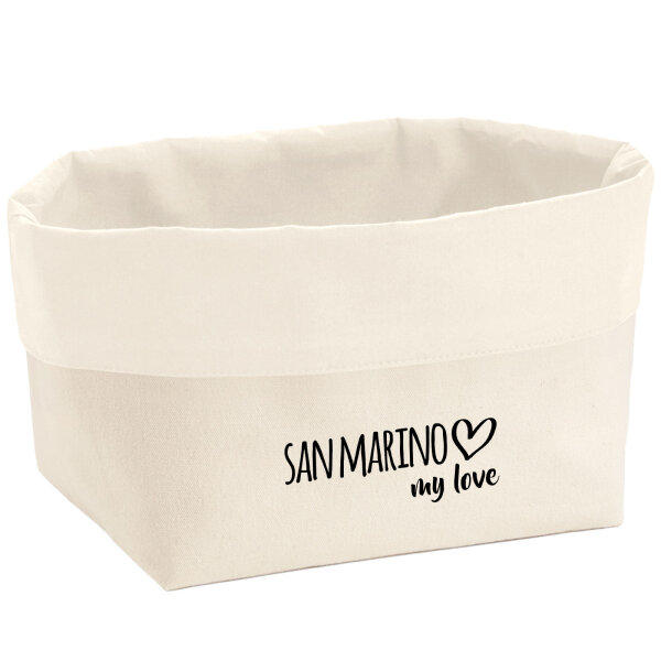 Organizer San Marino my love Aufbewahrungskorb