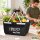 Einkaufskorb Cyprus my love in Black, faltbar, 20 Liter