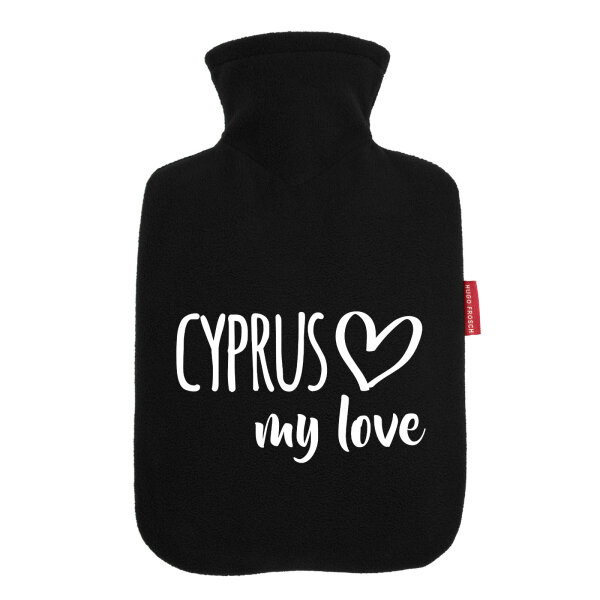 Wärmflasche Cyprus my love