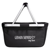 Einkaufskorb faltbar German Shepherd my love 20 Liter...