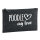 Kulturbeutel Poodle my love 1 Liter Filz Charcoal Kosmetiktasche
