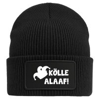 Beanie Kölle Alaaf Narrenkappe Black Mütze