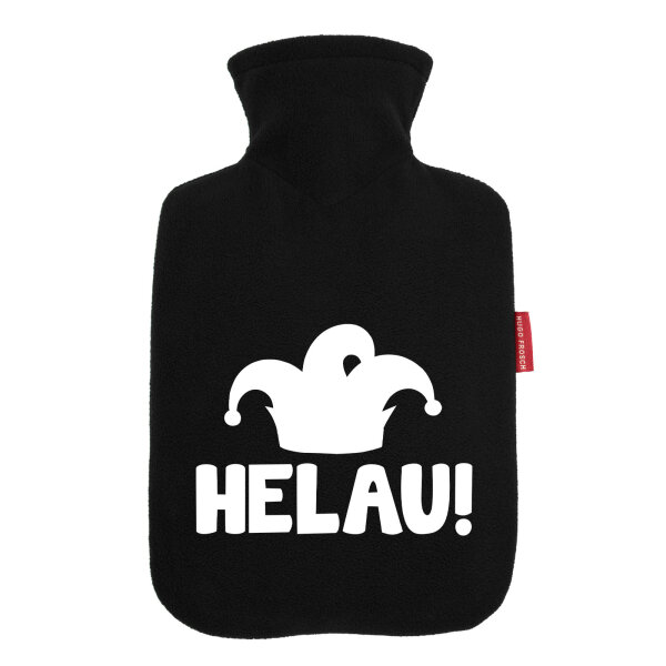 Wärmflasche Helau Narrenkappe