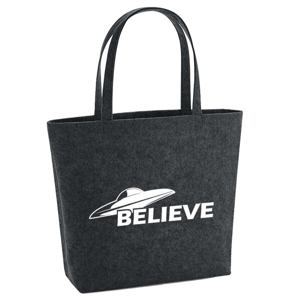 Filzshopper UFO Believe 22 Liter Filztasche