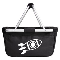 Einkaufskorb faltbar Rakete Raumschiff 20 Liter Tragekorb...