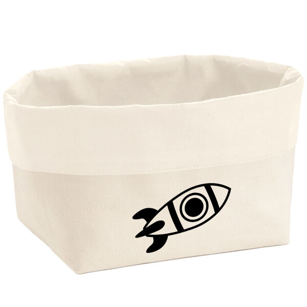 Organizer Rakete Raumschiff Aufbewahrungskorb