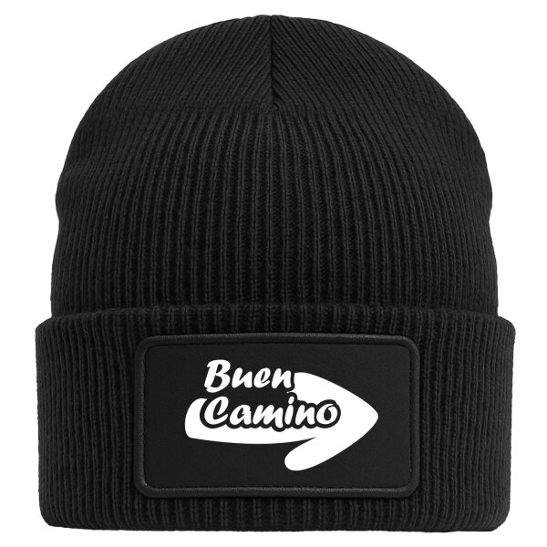 Beanie Buen Camino Pfeil Black Mütze
