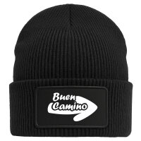 Beanie Buen Camino Pfeil Black Mütze