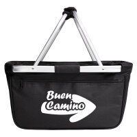 Einkaufskorb faltbar Buen Camino Pfeil 20 Liter Tragekorb Black