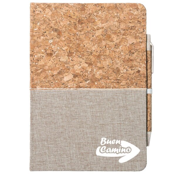 Notizbuch A5 Buen Camino Pfeil 80 Blatt inkl. Kugelschreiber