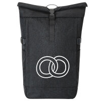 Kurierrucksack Ringe Hochzeitsringe 30-44 Liter Black...