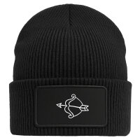 Beanie Amors Pfeil Bogen Black Mütze