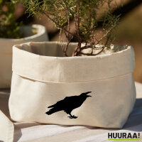 Organizer Rabe Silhouette Aufbewahrungskorb