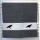Handtuch Rabe Silhouette 50x100cm