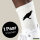 Socken Rabe Silhouette Größe 37/46 White Motiv Tennissocken