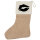 Weihnachtsstrumpf Kussmund Lippen Beige