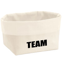Organizer Team Schriftzug Aufbewahrungskorb