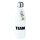 Edelstahl-Trinkflasche Team Schriftzug 500ml Wasserflasche
