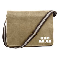 Umhängetasche Team Leader Schriftzug 14 Liter