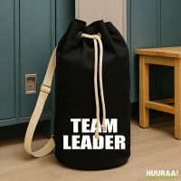 Seesack Team Leader Schriftzug 20 Liter Black