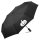 Regenschirm Halloween Kürbis Pumpkin 98cm Schwarz