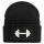 Beanie Hantel Silhouette Black Mütze