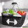 Einkaufskorb faltbar Hantel Silhouette 20 Liter Tragekorb Black