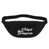 Bauchtasche Vollzeit Prinzessin Krone 2,5 Liter Black...