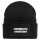Beanie Turnbeutelvergesser Schriftzug Black Mütze