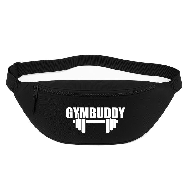 Bauchtasche Gymbuddy Hantel 2,5 Liter Black Crossbody Bag
