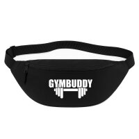 Bauchtasche Gymbuddy Hantel 2,5 Liter Black Crossbody Bag