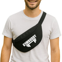 Bauchtasche Gymbuddy Hantel 2,5 Liter Black Crossbody Bag