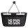 Einkaufskorb faltbar No pain gain Hantel 20 Liter Tragekorb Black