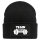 Beanie Train hard Hantel Black Mütze