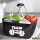Einkaufskorb faltbar Train hard Hantel 20 Liter Tragekorb Black