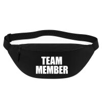 Bauchtasche Team Member Schriftzug 2,5 Liter Black...