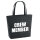 Filzshopper Crew Member Schriftzug 22 Liter Filztasche