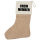 Weihnachtsstrumpf Crew Member Schriftzug Beige