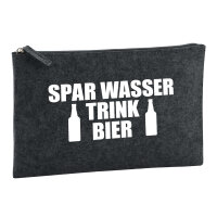 Kulturbeutel Spar Wasser Trink Bier Bierflasche 1 Liter...