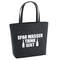 Filzshopper Spar Wasser Trink Sekt Sektflasche 22 Liter...