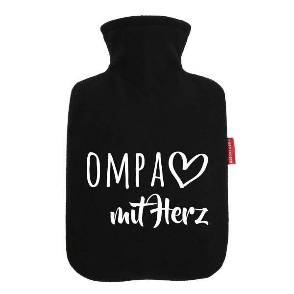 Wärmflasche OMPA mit Herz