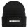 Beanie Bademeister Schriftzug Black Mütze